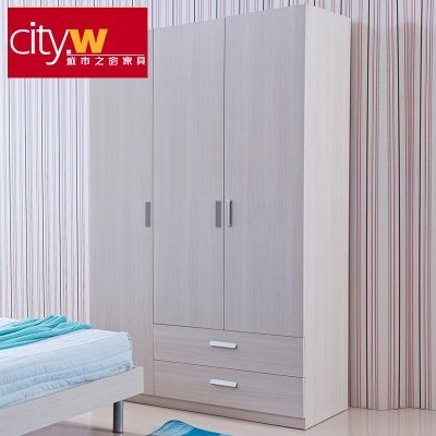 城市之窗 簡約現(xiàn)代整體衣柜，打造雅致收納空間