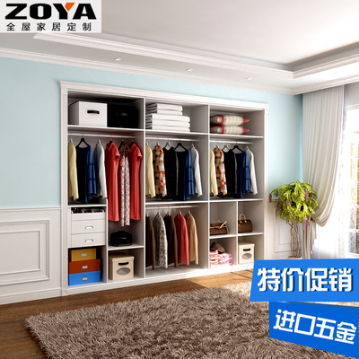 中雅歐式4門整體橡木衣柜XPBK01 典雅設計與實用收納的完美結合