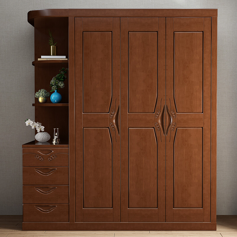 緣帥實木衣柜 現代中式風格下的實用與典雅