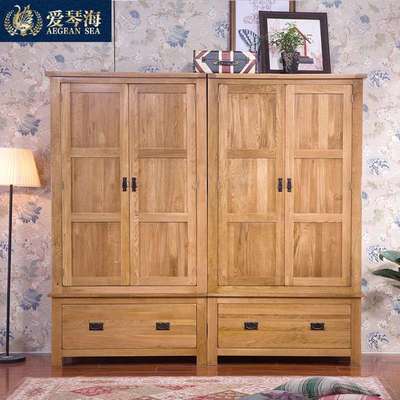 典雅與收納的完美結合 愛琴海系列橡木兩門推拉衣柜深度體驗